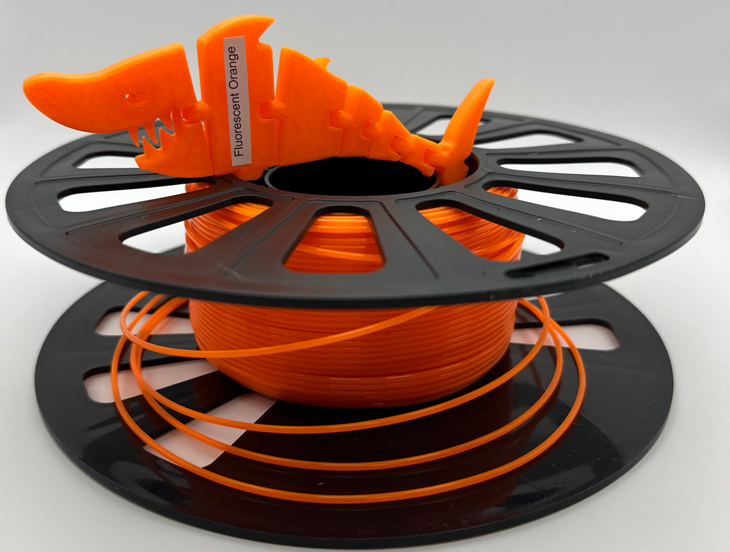 IIID MAX PLA+ Fluorescent Orange Filament