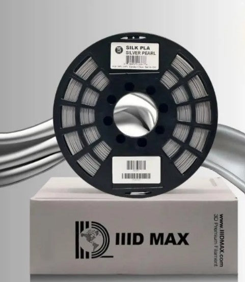 IIID Max Silk PLA Pearl Silver