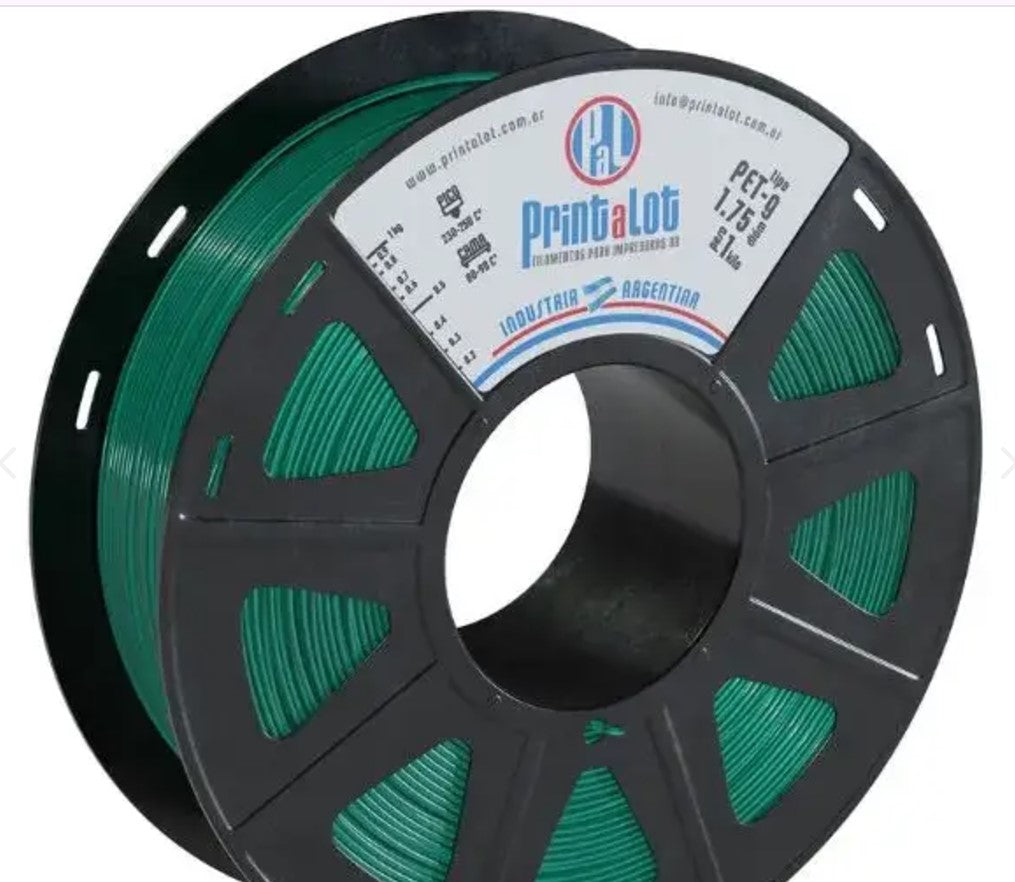 Print A Lot PETG Translucent Green - Filament