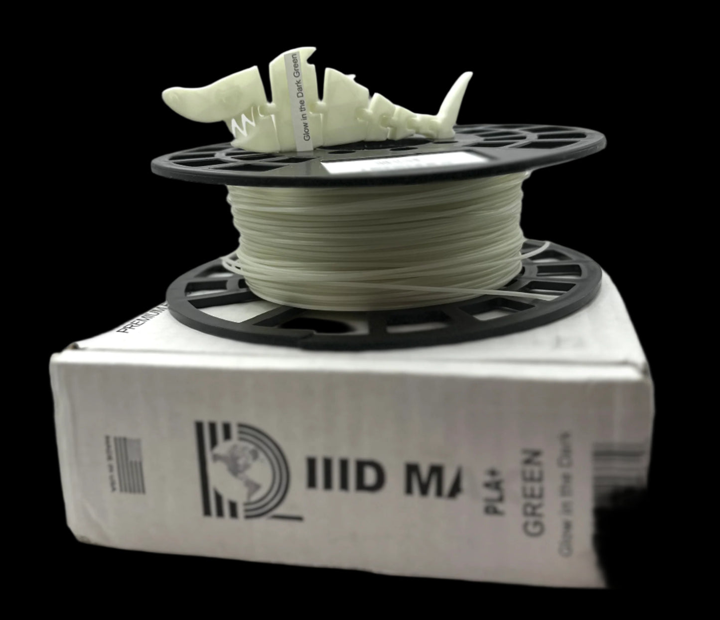 IIID MAX PLA+ Glow in the Dark Green