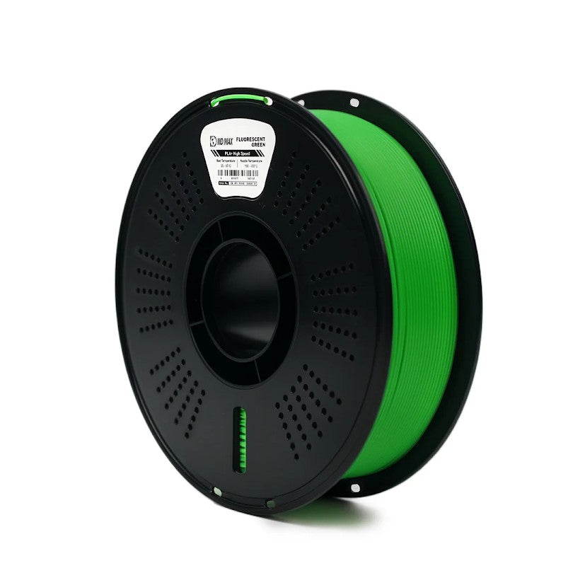IIID Max High Speed PLA+ Filament 1.75mm - Fluorescent Green