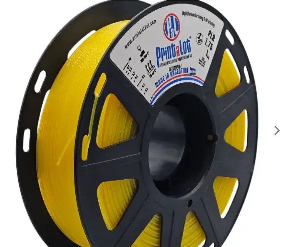 Printalot Translucent Yellow PLA Filament