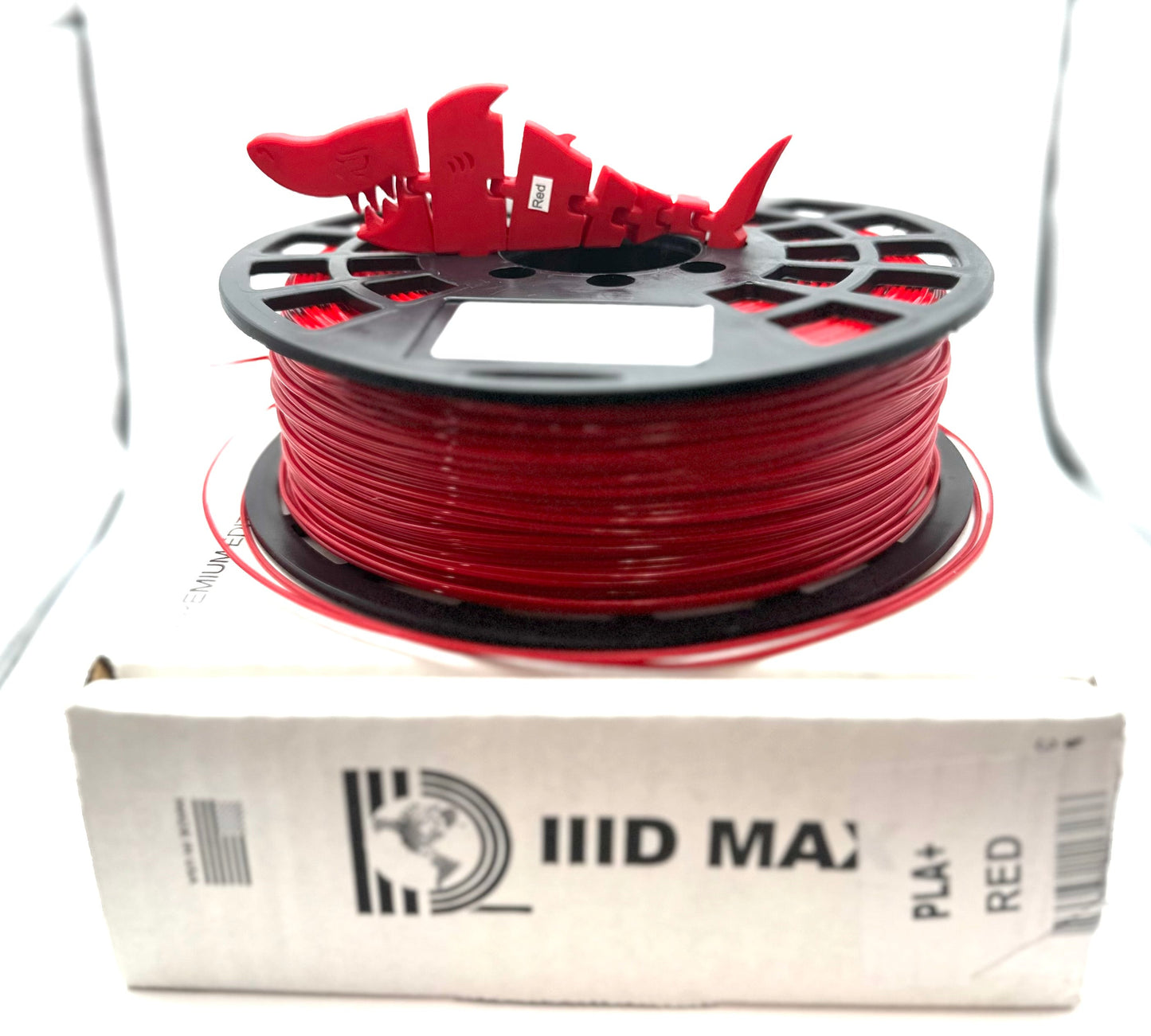 Red PLA+ Filament Single Roll