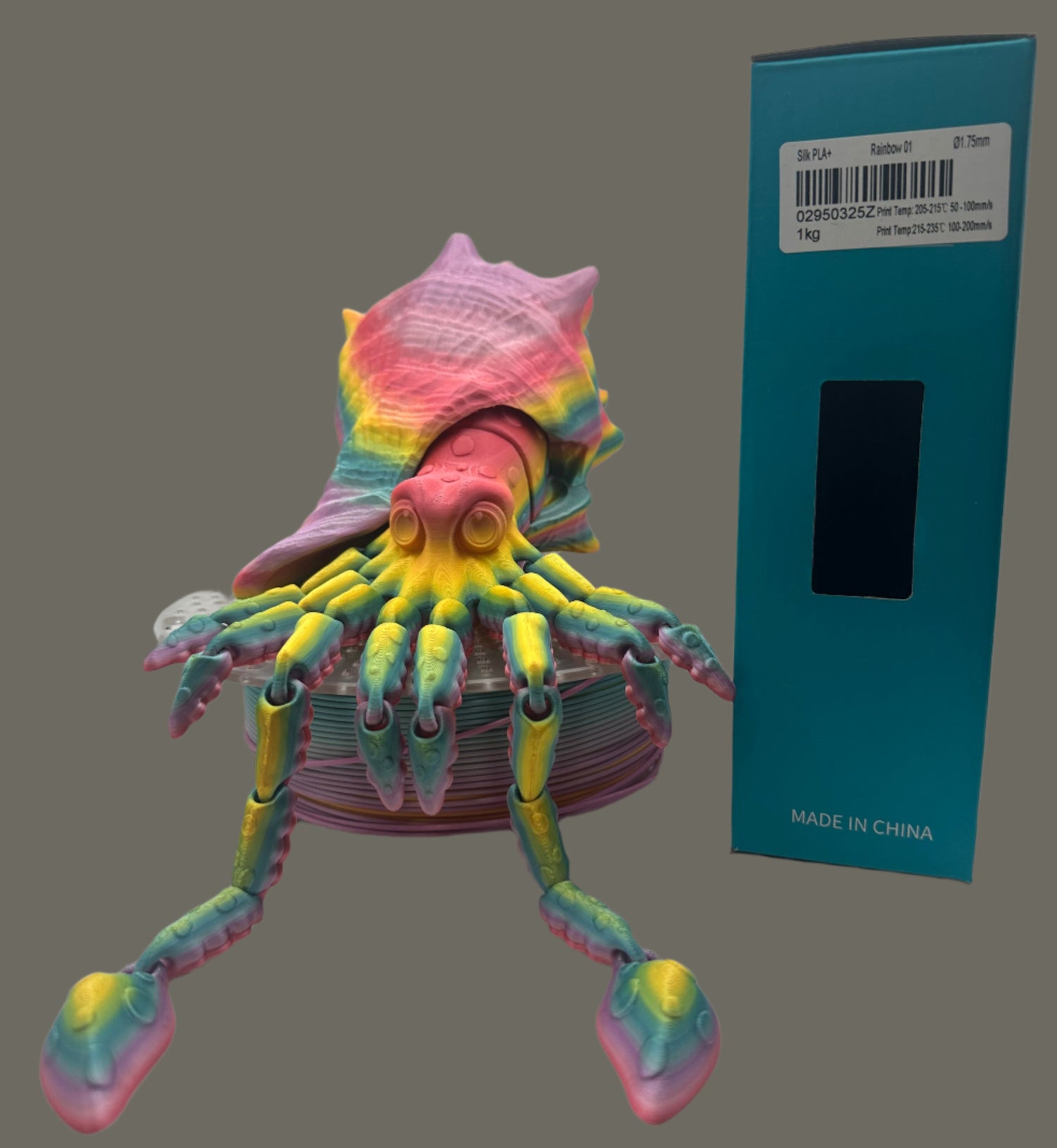 SUNLU PLA+ Silk Rainbow