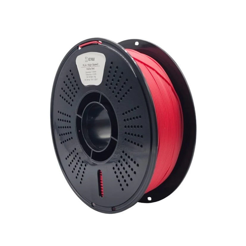 IIID Max High Speed PLA+ Filament 1.75mm - Matte Red