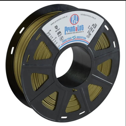 Metallic Dark Gold PLA - Print A Lot