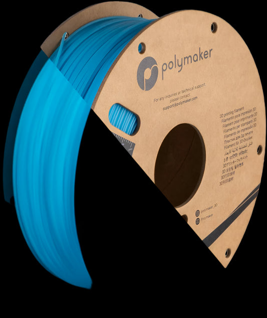Polymaker PolyLite Luminous PLA  - Blue