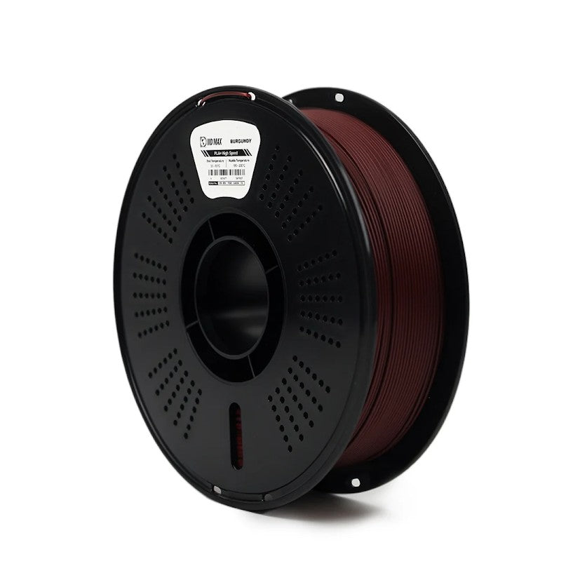 IIID Max High Speed PLA+ Filament 1.75mm - Burgundy
