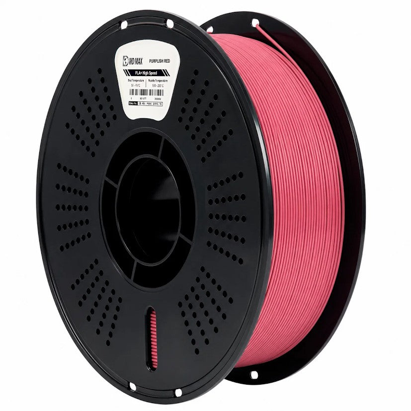 IIID Max High Speed PLA+ Filament 1.75mm - Purple Red