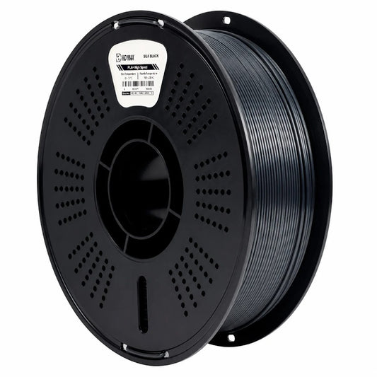 IIID Max High Speed Silk PLA+ Filament 1.75mm | Black
