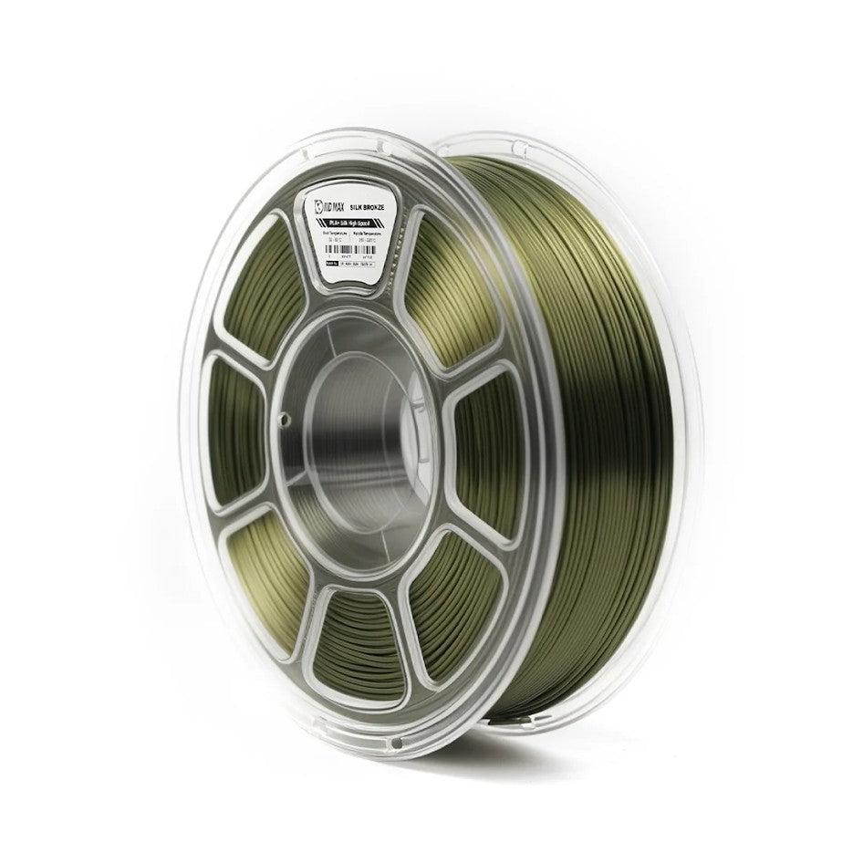 IIID Max High Speed Silk PLA+ Filament 1.75mm | Bronze