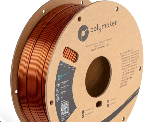 Panchroma™ Silk PLA (Formerly PolyLite™ Silk) Silk Bronze